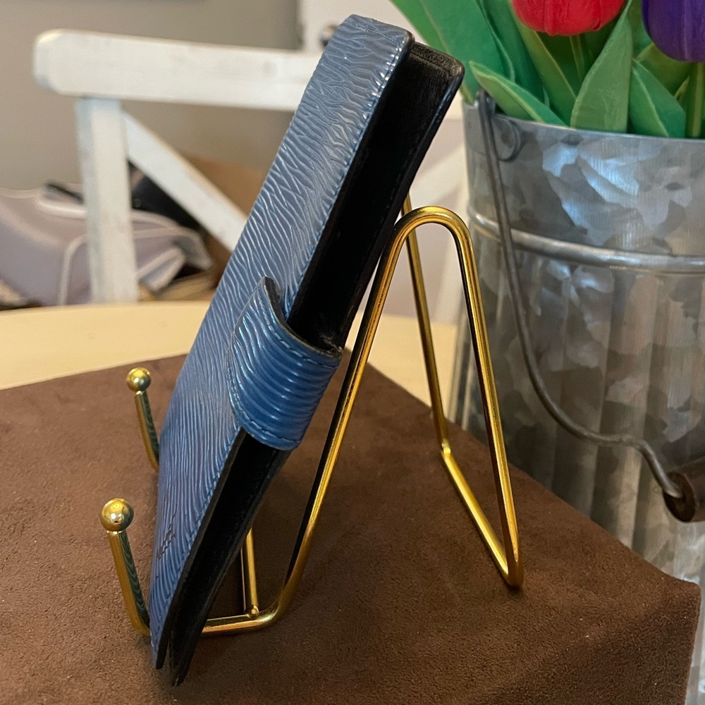 Louis Vuitton blue EPI leather agenda PM - Picture 5 of 11